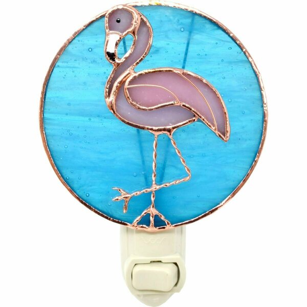 Gift Essentials Stained Glass Flamingo Nightlight GE310